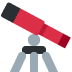 teleskop — emotka w stylu X (Twitter), Twemoji