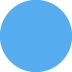 niebieskie koło — emotka w stylu X (Twitter), Twemoji