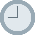 godzina 9:00 — emotka w stylu X (Twitter), Twemoji