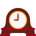 zegar kominkowy — emotka w stylu X (Twitter), Twemoji