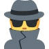 detektyw — emotka w stylu X (Twitter), Twemoji
