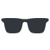 okulary słoneczne — emotka w stylu X (Twitter), Twemoji