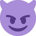 uśmiechnięta twarz z rogami — emotka w stylu X (Twitter), Twemoji