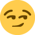 twarz z uśmieszkiem — emotka w stylu X (Twitter), Twemoji