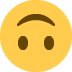 odwrócona twarz — emotka w stylu X (Twitter), Twemoji