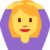 kobieta pokazująca gest OK — emotka w stylu X (Twitter), Twemoji