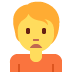 zachmurzona osoba — emotka w stylu X (Twitter), Twemoji