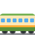 wagon kolejowy — emotka w stylu X (Twitter), Twemoji