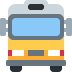 nadjeżdżający autobus — emotka w stylu X (Twitter), Twemoji