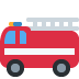 samochód strażacki — emotka w stylu X (Twitter), Twemoji