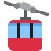 kolej linowa — emotka w stylu X (Twitter), Twemoji