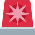 kogut policyjny — emotka w stylu X (Twitter), Twemoji