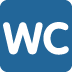 WC — emotka w stylu X (Twitter), Twemoji
