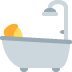 osoba biorąca kąpiel — emotka w stylu X (Twitter), Twemoji