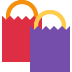 torby na zakupy — emotka w stylu X (Twitter), Twemoji