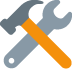 młot i klucz — emotka w stylu X (Twitter), Twemoji