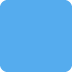niebieski kwadrat — emotka w stylu X (Twitter), Twemoji