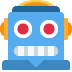 głowa robota — emotka w stylu X (Twitter), Twemoji