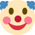 twarz klauna — emotka w stylu X (Twitter), Twemoji