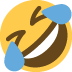 tarza się ze śmiechu — emotka w stylu X (Twitter), Twemoji