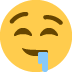 śliniąca się twarz — emotka w stylu X (Twitter), Twemoji