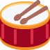 bęben — emotka w stylu X (Twitter), Twemoji