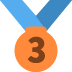 medal za 3. miejsce — emotka w stylu X (Twitter), Twemoji