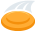 frisbee — emotka w stylu X (Twitter), Twemoji