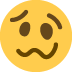 zamroczona twarz — emotka w stylu X (Twitter), Twemoji