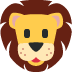 głowa lwa — emotka w stylu X (Twitter), Twemoji