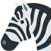 zebra — emotka w stylu X (Twitter), Twemoji