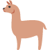 lama — emotka w stylu X (Twitter), Twemoji