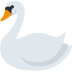 łabędź — emotka w stylu X (Twitter), Twemoji