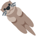 wydra — emotka w stylu X (Twitter), Twemoji