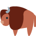 żubr — emotka w stylu X (Twitter), Twemoji