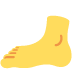 stopa — emotka w stylu X (Twitter), Twemoji