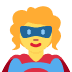 kobieta superbohater — emotka w stylu X (Twitter), Twemoji