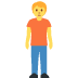 stojąca osoba — emotka w stylu X (Twitter), Twemoji