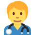 pracownik służby zdrowia — emotka w stylu X (Twitter), Twemoji