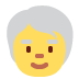 starsza osoba — emotka w stylu X (Twitter), Twemoji