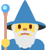 mężczyzna mag — emotka w stylu X (Twitter), Twemoji