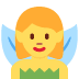 kobieta wróżka — emotka w stylu X (Twitter), Twemoji