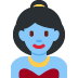 kobieta dżin — emotka w stylu X (Twitter), Twemoji