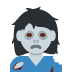 kobieta zombie — emotka w stylu X (Twitter), Twemoji