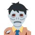 mężczyzna zombie — emotka w stylu X (Twitter), Twemoji