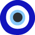 amulet nazar — emotka w stylu X (Twitter), Twemoji