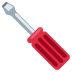 śrubokręt — emotka w stylu X (Twitter), Twemoji