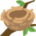 puste gniazdo — emotka w stylu X (Twitter), Twemoji