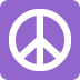 symbol pokoju — emotka w stylu X (Twitter), Twemoji