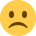 zachmurzona twarz — emotka w stylu X (Twitter), Twemoji